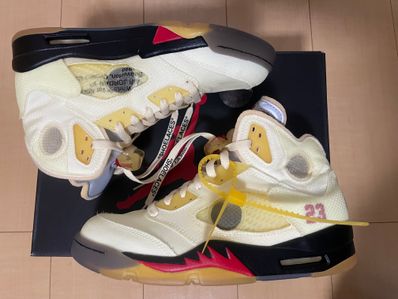 Off-White × Nike Air Jordan 5 "Sail"