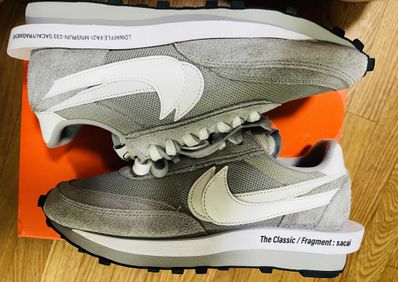 Fragment × sacai × Nike LD Waffle "Light Smoke Grey"