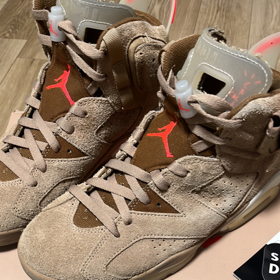 Travis Scott × Nike Air Jordan 6 "British Khaki"