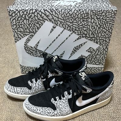 Nike Air Jordan 1 Retro Low OG "Black Cement"