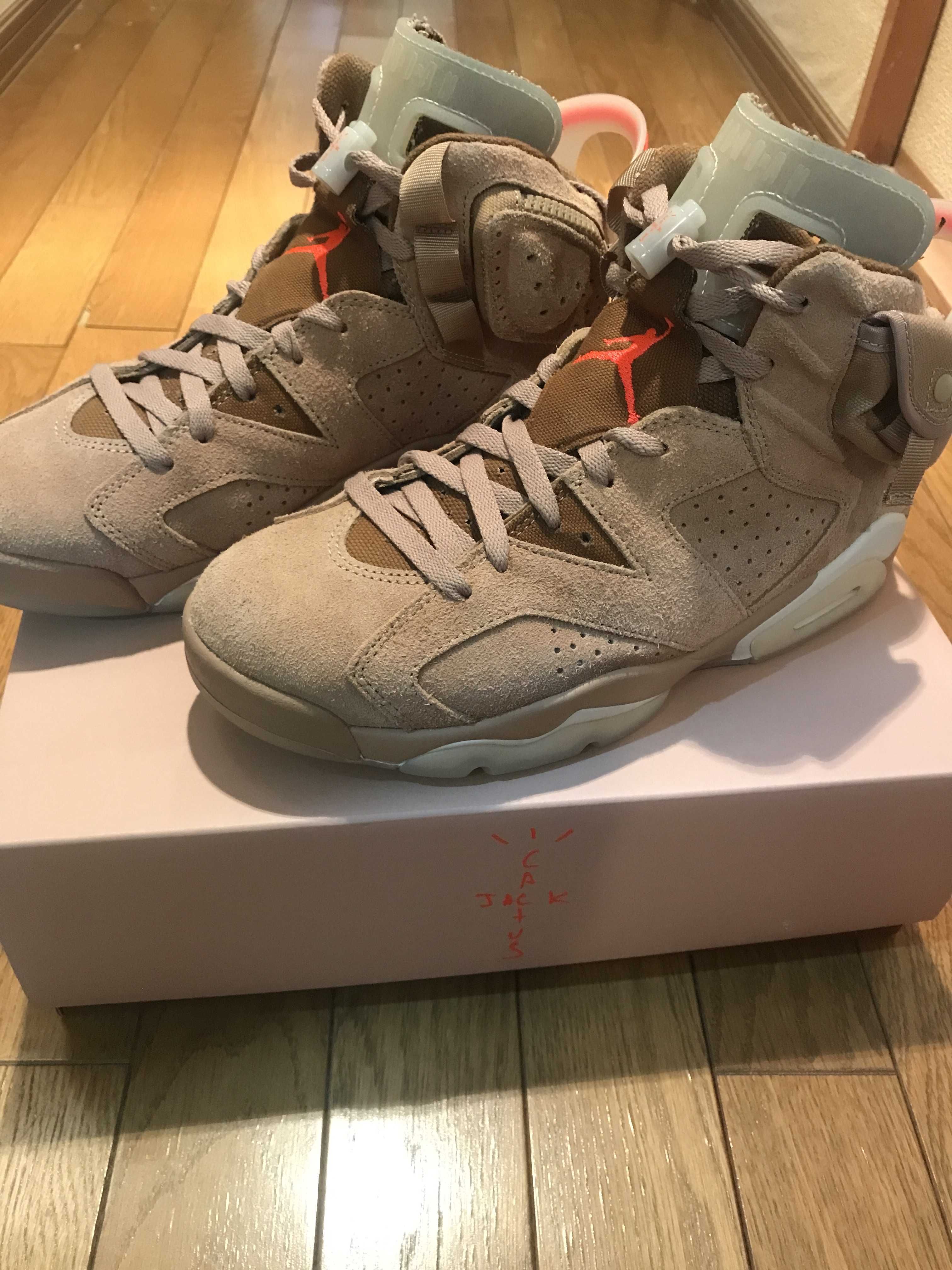 Travis Scott × Nike Air Jordan 6 "British Khaki"