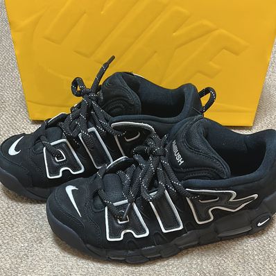 AMBUSH × Nike Air More Uptempo Low "Black and White"