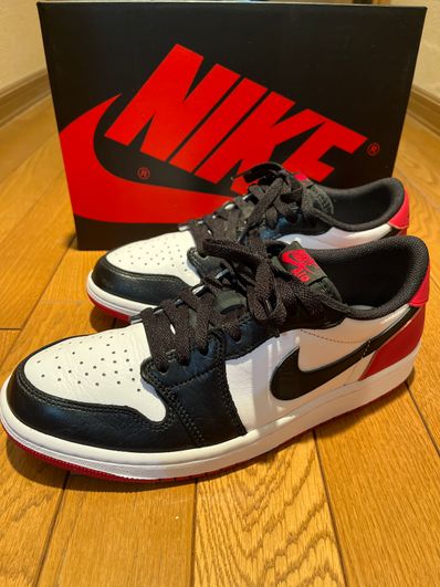 Nike Air Jordan 1 Retro Low OG "Black Toe"
