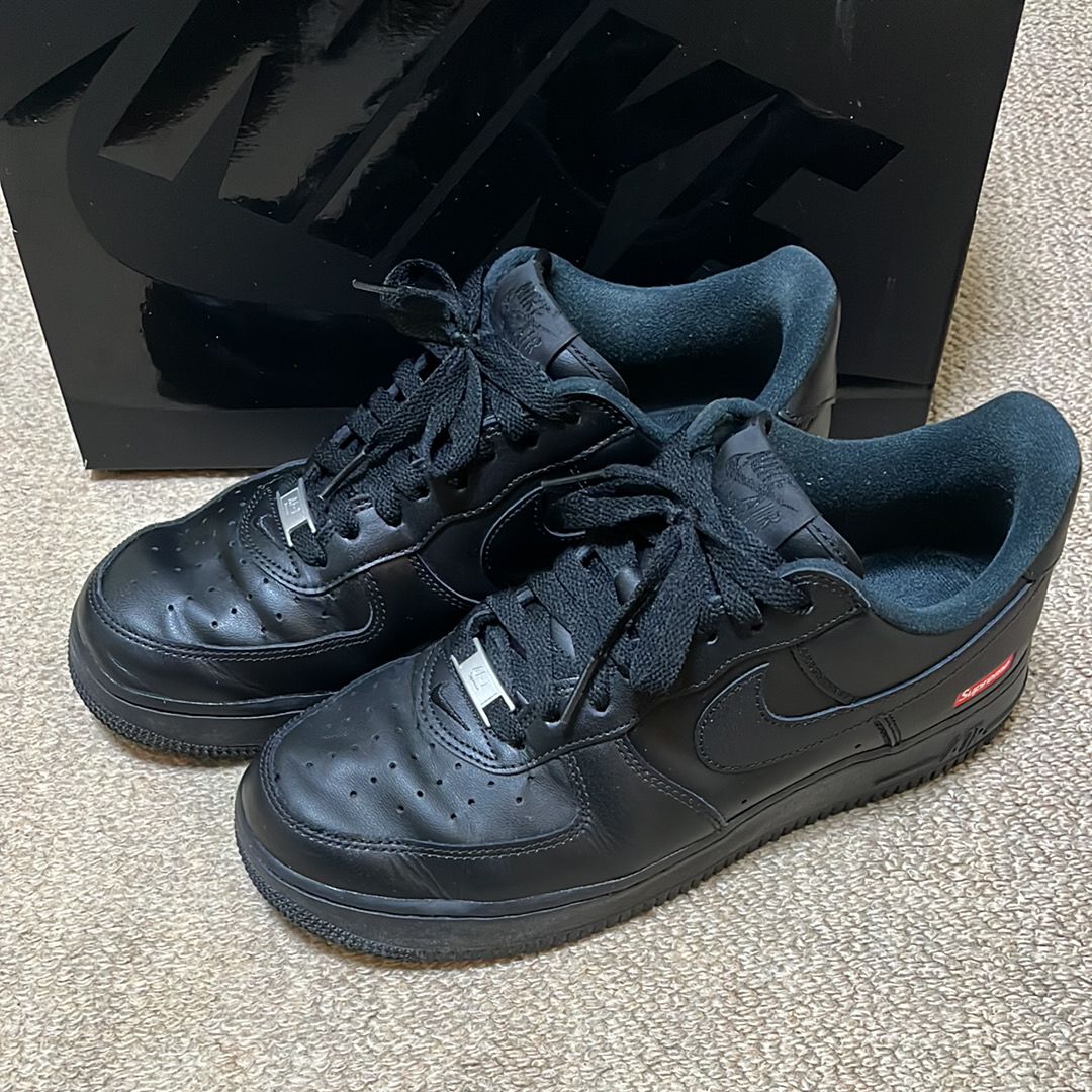 Supreme × Nike Air Force 1 Low "Black"