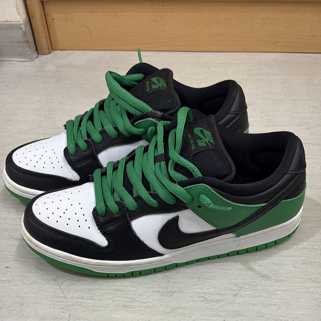 Nike SB Dunk Low Pro "Black and Classic Green"