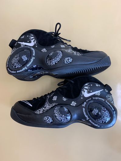 Supreme × Nike Air Zoom Flight 95 SP "Black/White"