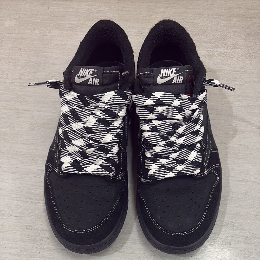 Travis Scott × Nike Air Jordan 1 Low OG SP "Black Phantom"