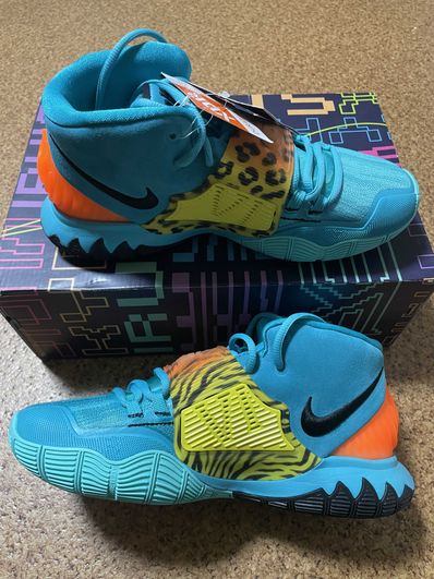 Nike Kyrie 6 "Oracle Aqua/Black/Optiyellow"