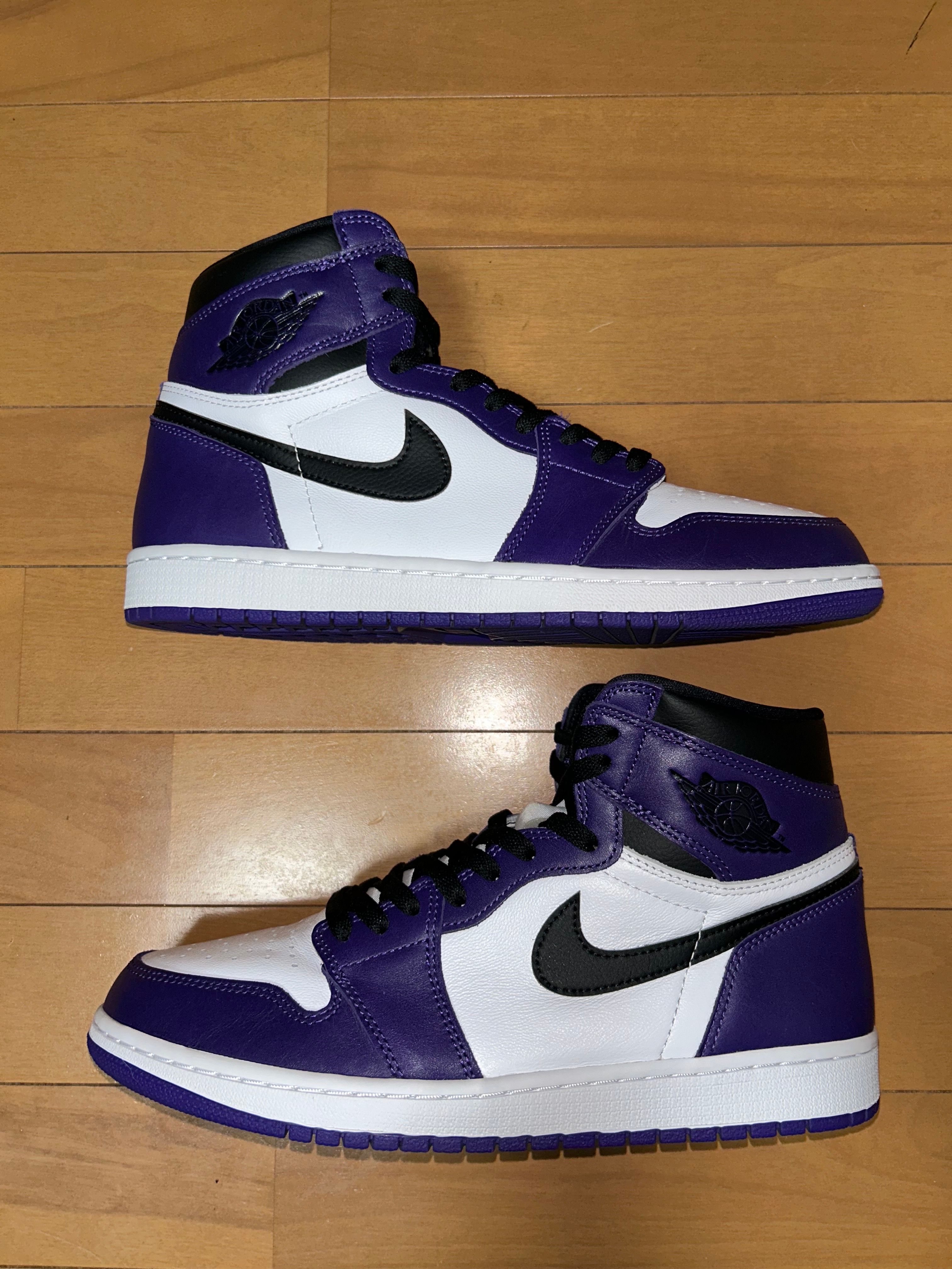 Nike Air Jordan 1 Retro High OG "Court Purple White/Black" (2020)