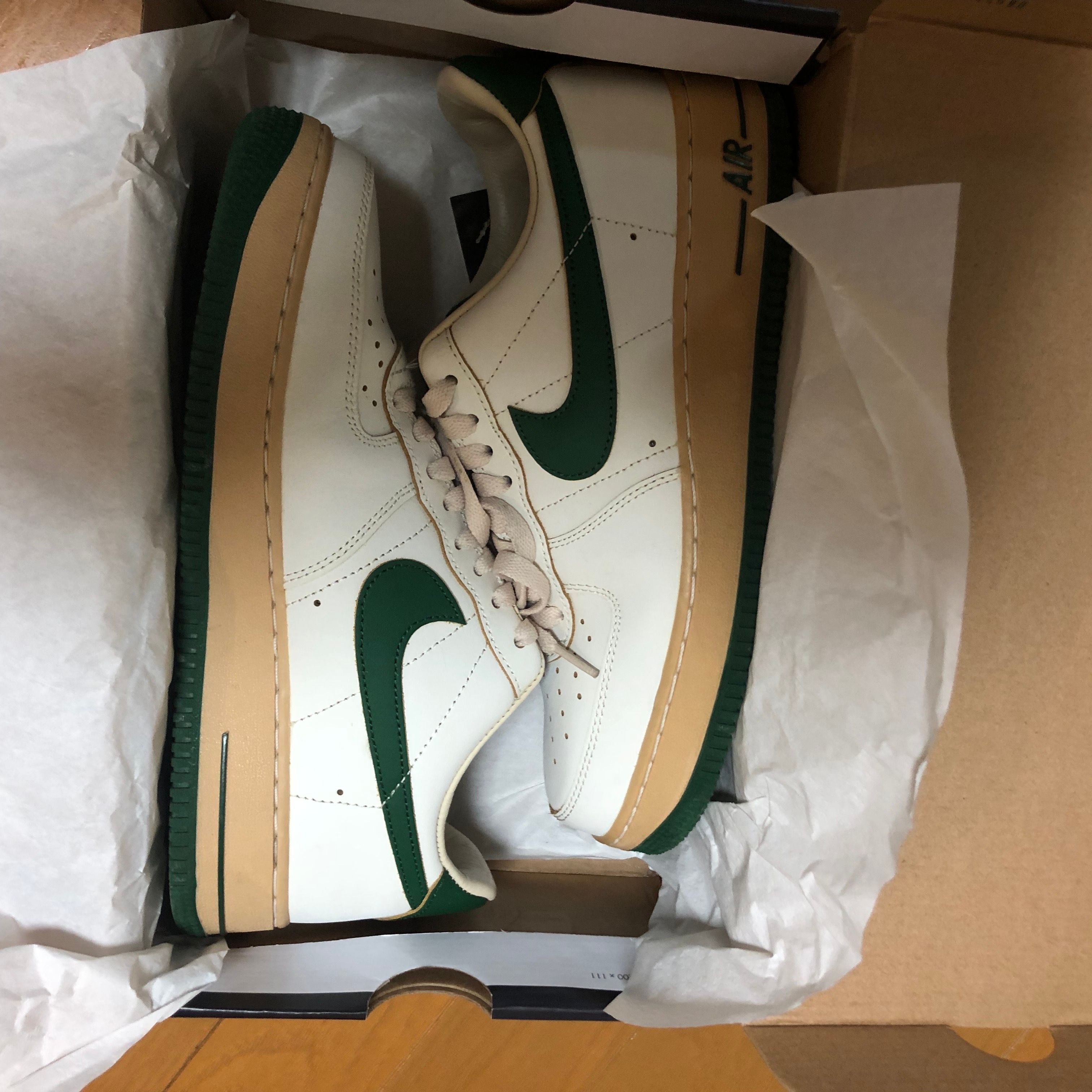 Nike Women's Air Force 1 Low "Green and Muslin"