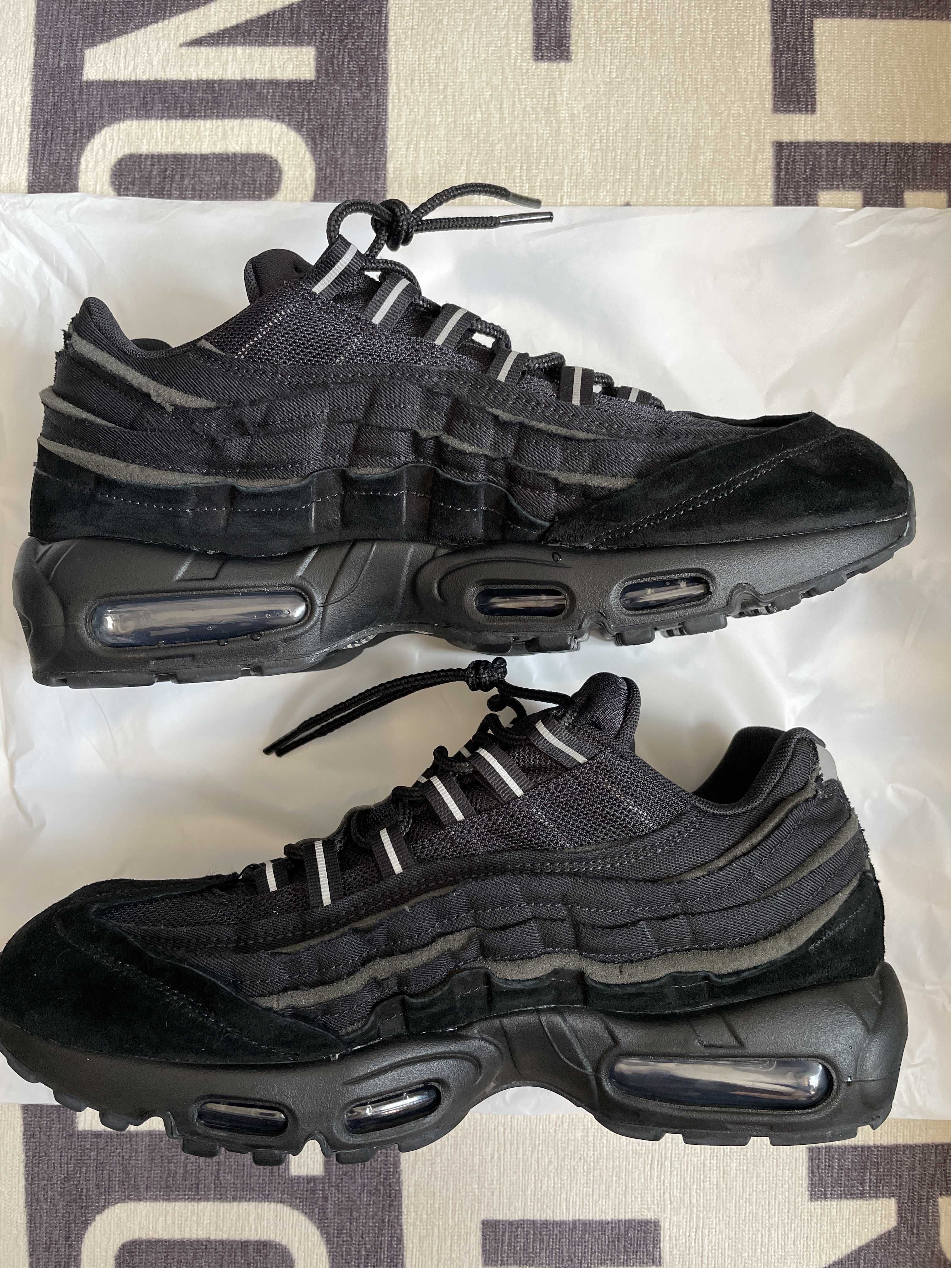 COMME des GARCONS × Nike Air Max 95 "Black"