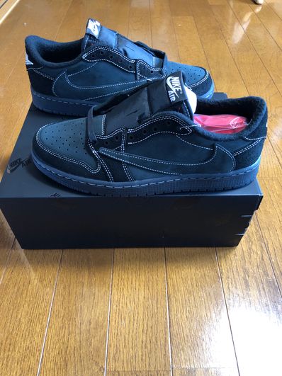 Travis Scott × Nike Air Jordan 1 Low OG SP "Black Phantom"
