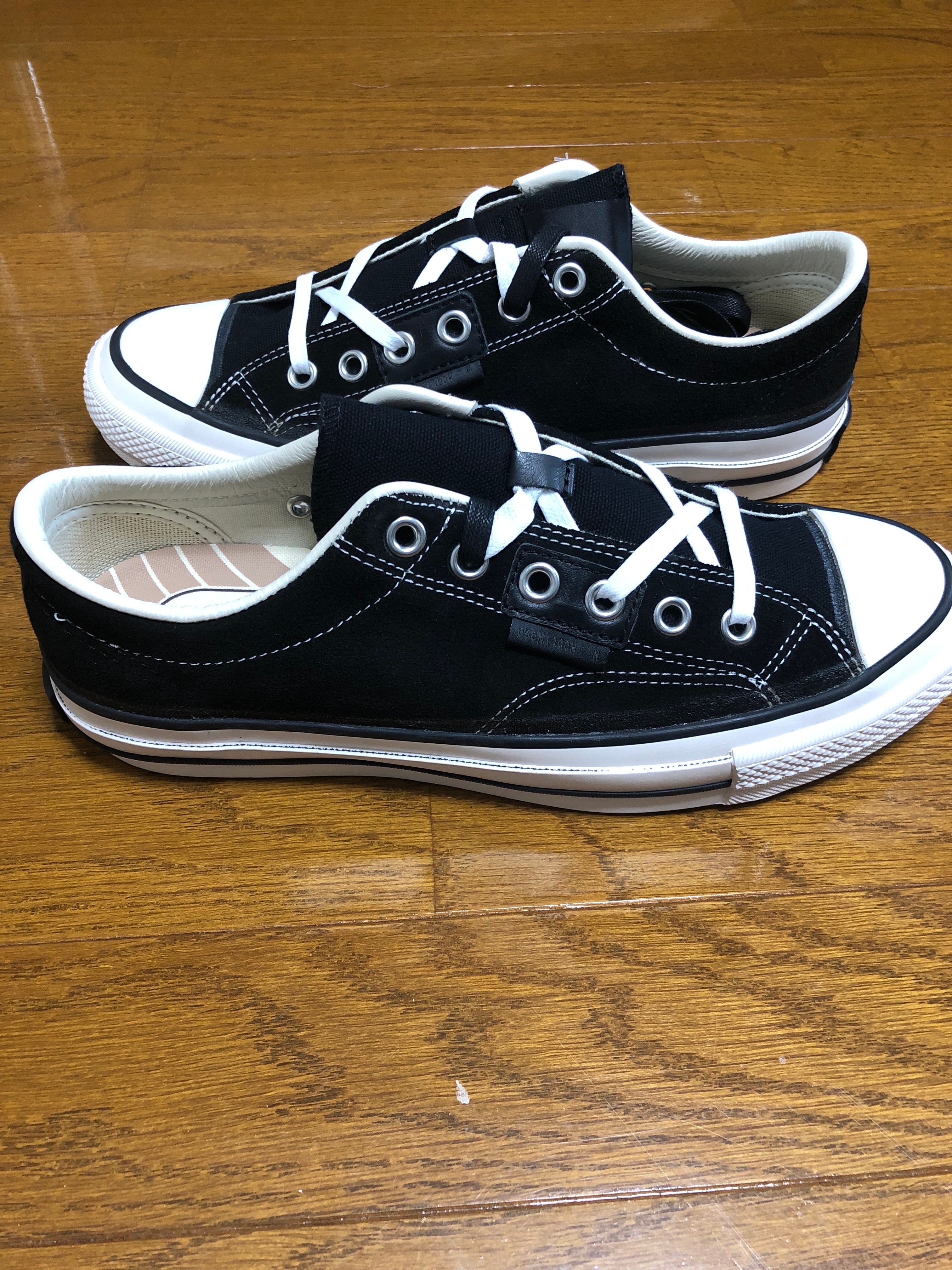 N.HOLLYWOOD × Converse Addict Chuck Taylor Suede OX "Black"