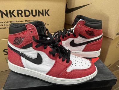 Spiderman × Nike Air Jordan 1 Origin Story "Gym Red/White/Photo Blue/Black"