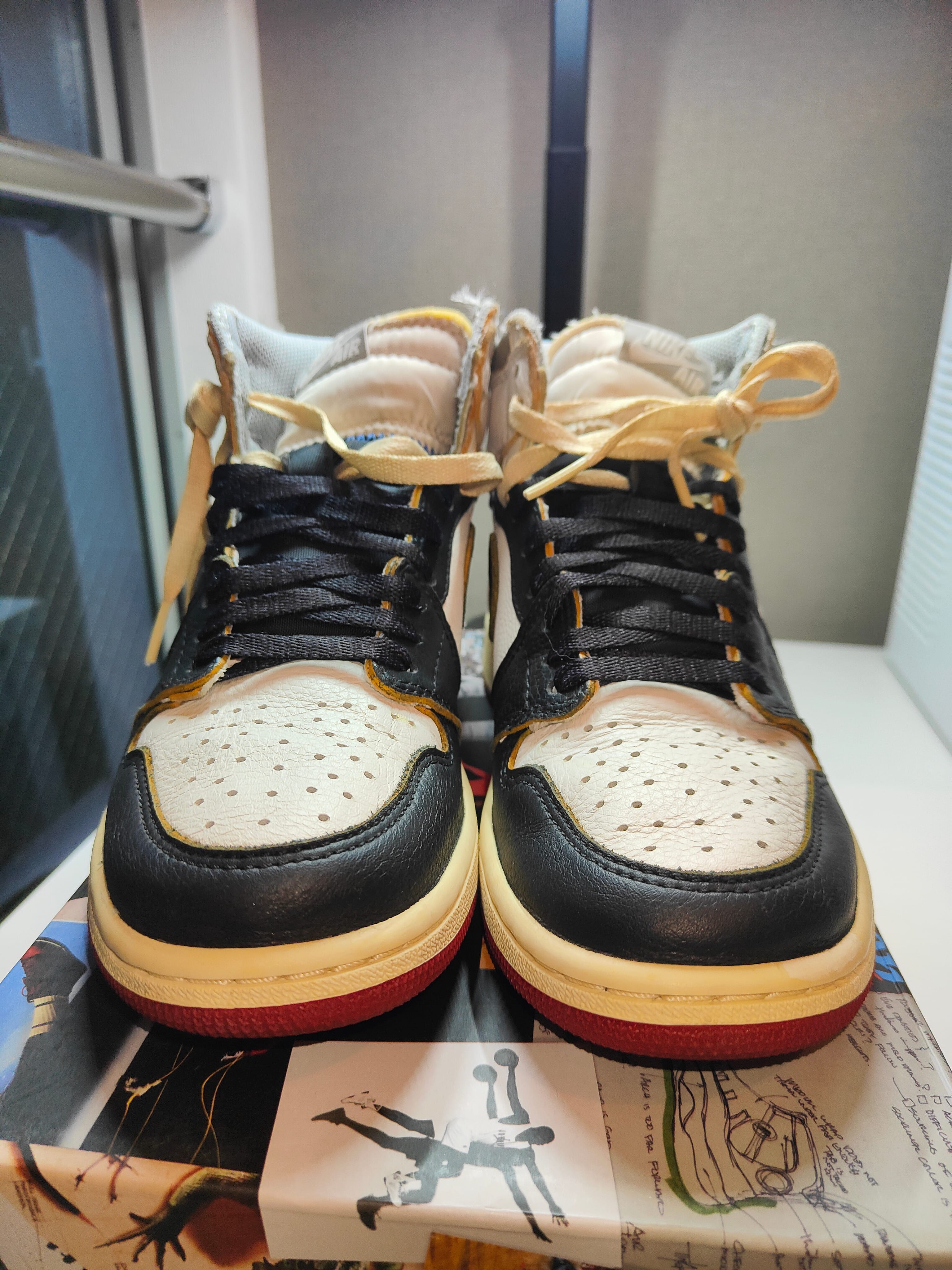 UNION × Nike Air Jordan 1 Retro High OG NRG "Varsity Red/Wolf Grey"