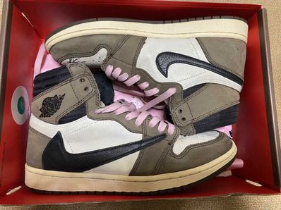 Travis Scott × Nike Air Jordan 1 Retro High OG TS SP "Sail/Dark Mocha"