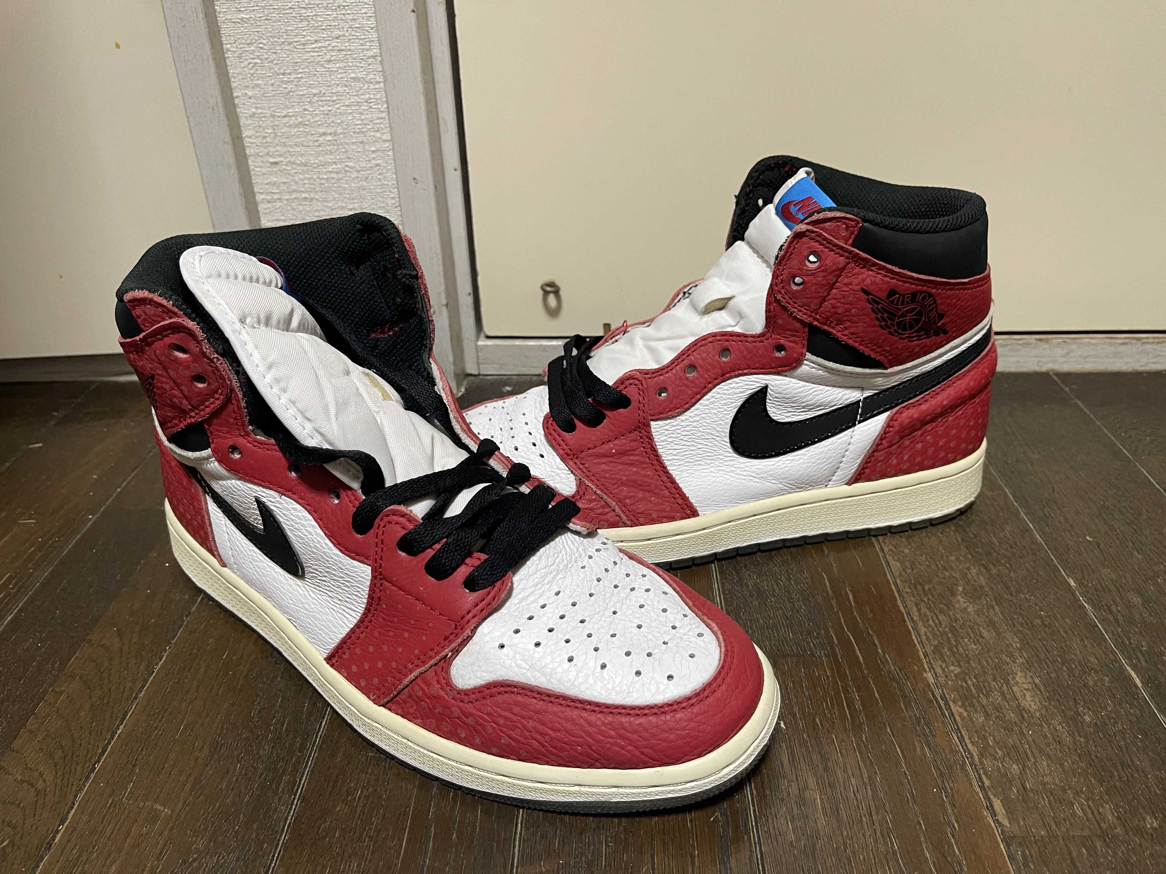 Spiderman × Nike Air Jordan 1 Origin Story "Gym Red/White/Photo Blue/Black"