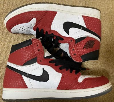 Spiderman × Nike Air Jordan 1 Origin Story "Gym Red/White/Photo Blue/Black"