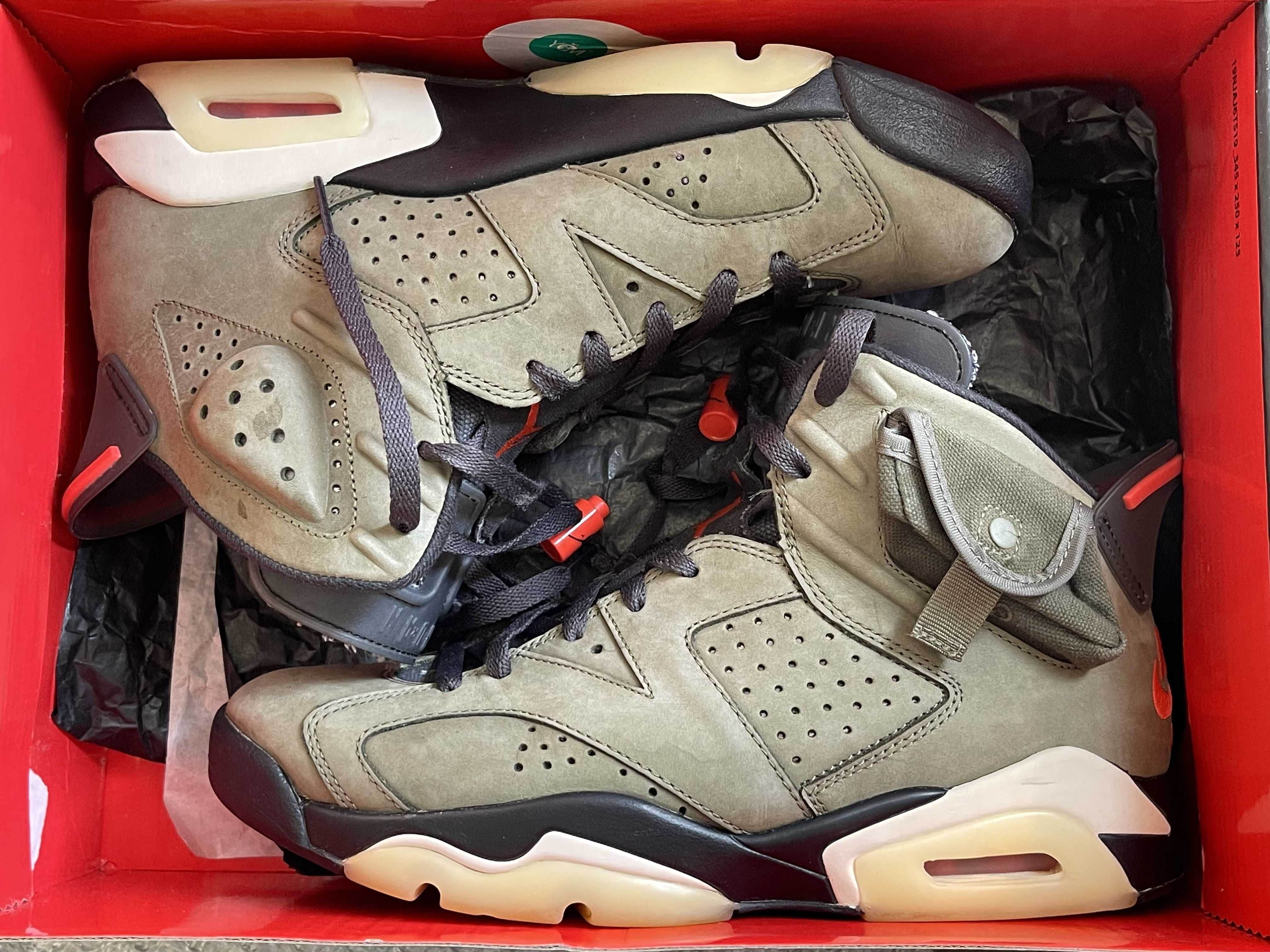 Travis Scott × Nike Air Jordan 6 Retro "Medium Olive"