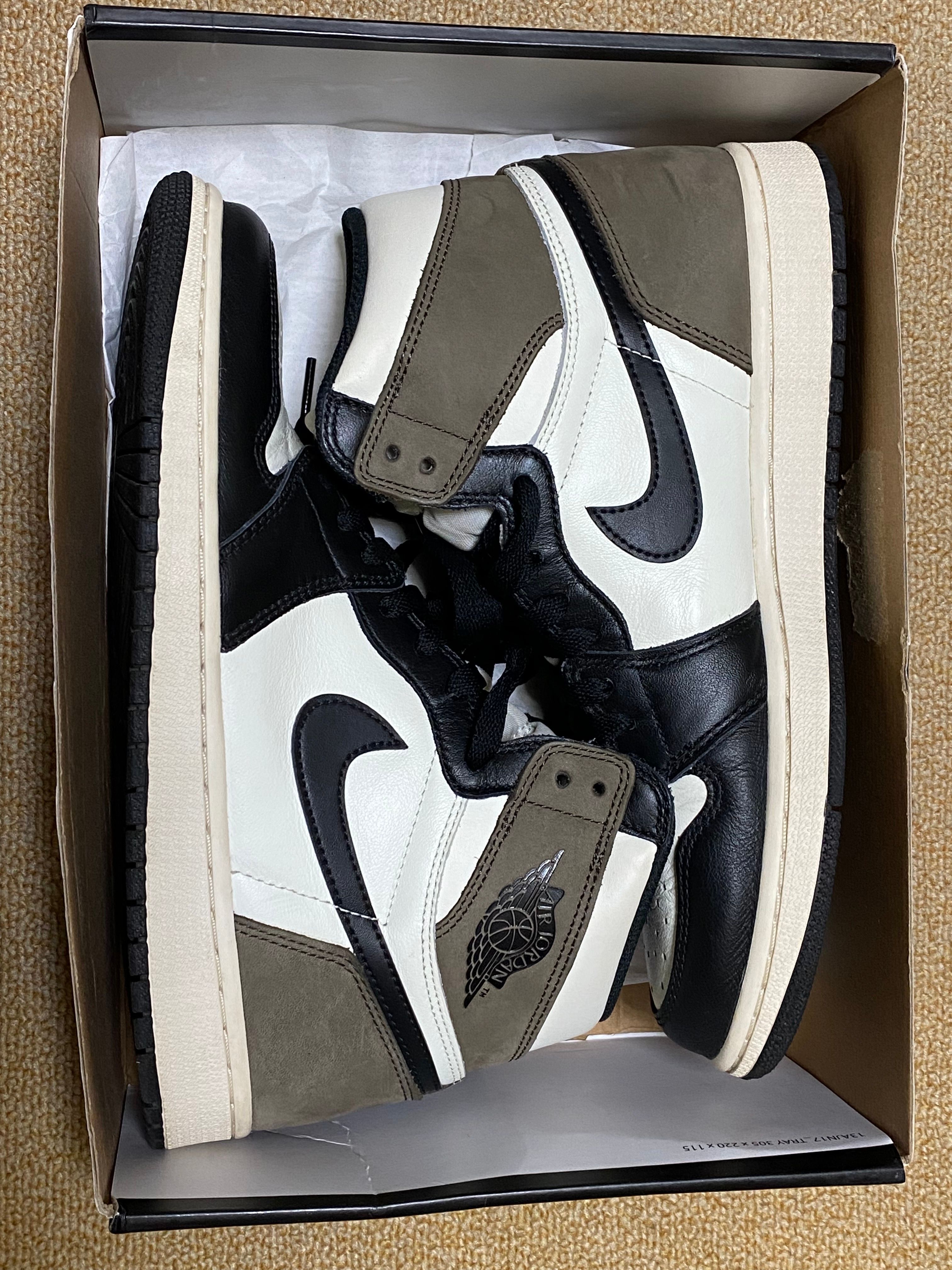 Nike Air Jordan 1 High OG "Sail/Dark Mocha/Black"