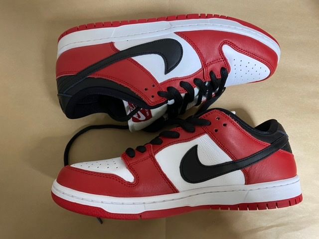 Nike SB Dunk Low Pro "J-Pack Chicago/Varsity Red and White"