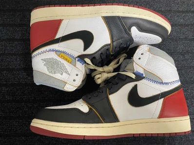 UNION × Nike Air Jordan 1 Retro High OG NRG "Varsity Red/Wolf Grey"