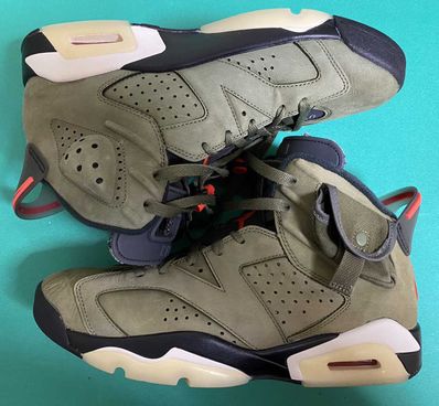 Travis Scott × Nike Air Jordan 6 Retro "Medium Olive"