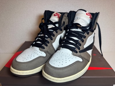 Travis Scott × Nike Air Jordan 1 Retro High OG TS SP "Sail/Dark Mocha"