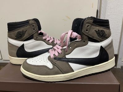 Travis Scott × Nike Air Jordan 1 Retro High OG TS SP "Sail/Dark Mocha"