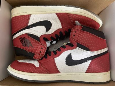 Spiderman × Nike Air Jordan 1 Origin Story "Gym Red/White/Photo Blue/Black"
