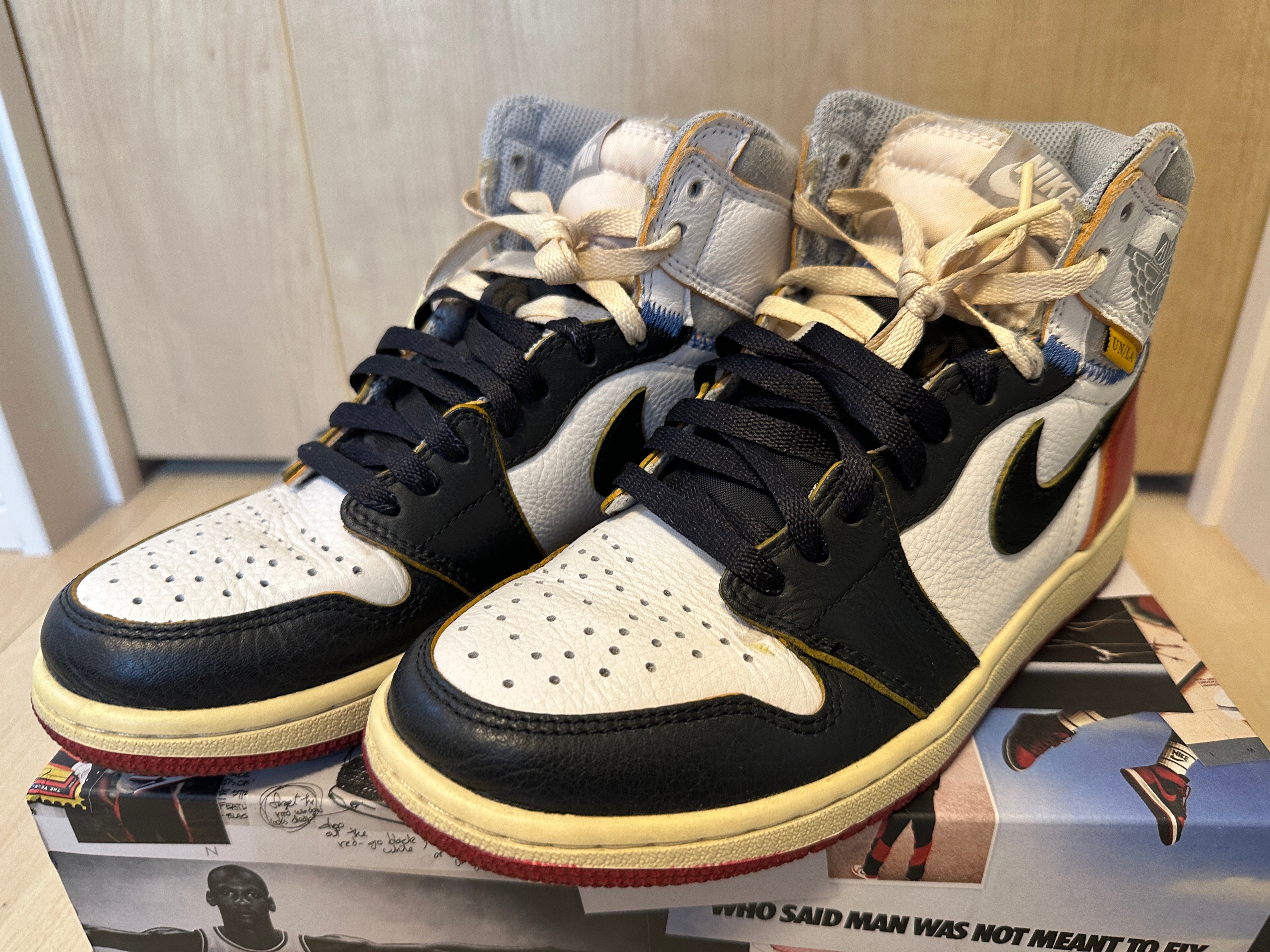 UNION × Nike Air Jordan 1 Retro High OG NRG "Varsity Red/Wolf Grey"