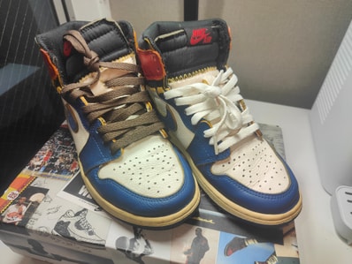 UNION × Nike Air Jordan 1 Retro High OG NRG "Storm Blue/Varsity Red"
