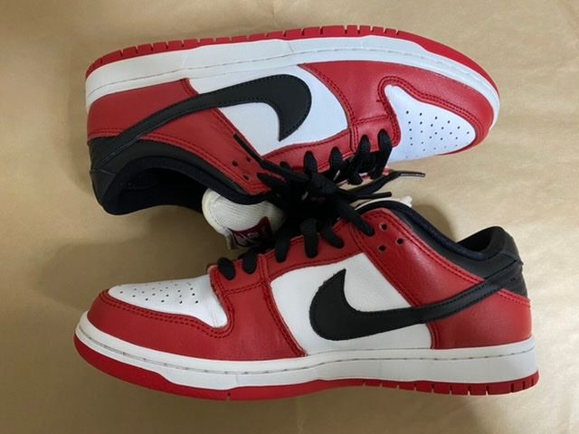 Nike SB Dunk Low Pro "J-Pack Chicago/Varsity Red and White"