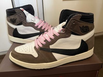 Travis Scott × Nike Air Jordan 1 Retro High OG TS SP "Sail/Dark Mocha"