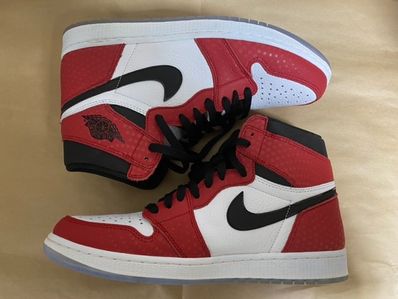 Spiderman × Nike Air Jordan 1 Origin Story "Gym Red/White/Photo Blue/Black"