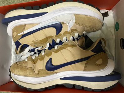 Sacai × Nike Vapor Waffle "Sesame And Blue Void"