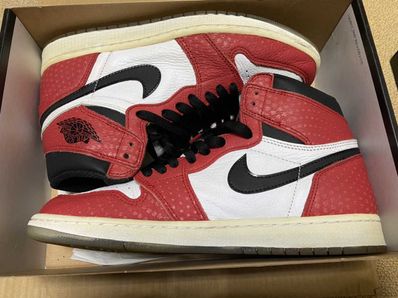 Spiderman × Nike Air Jordan 1 Origin Story "Gym Red/White/Photo Blue/Black"