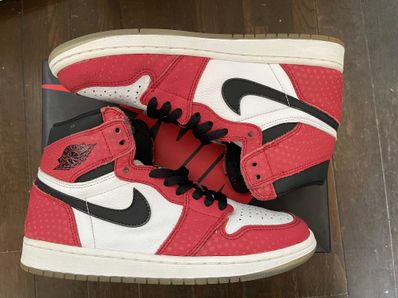 Spiderman × Nike Air Jordan 1 Origin Story "Gym Red/White/Photo Blue/Black"