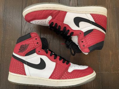 Spiderman × Nike Air Jordan 1 Origin Story "Gym Red/White/Photo Blue/Black"