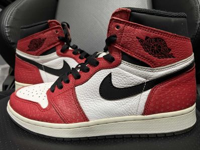 Spiderman × Nike Air Jordan 1 Origin Story "Gym Red/White/Photo Blue/Black"