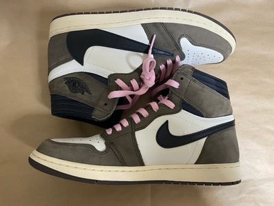 Travis Scott × Nike Air Jordan 1 Retro High OG TS SP "Sail/Dark Mocha"