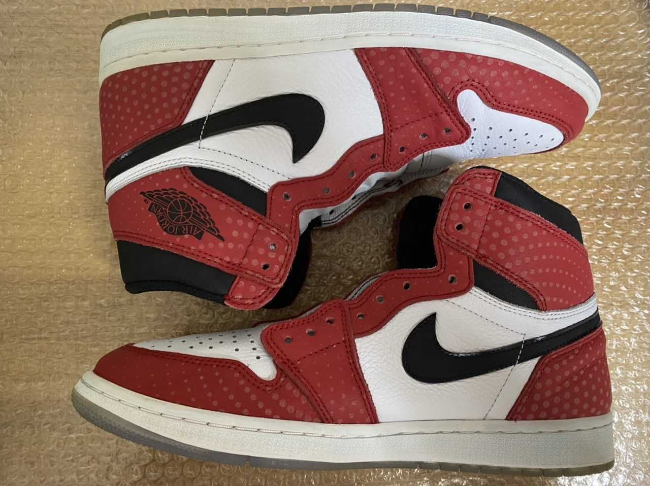 Spiderman × Nike Air Jordan 1 Origin Story "Gym Red/White/Photo Blue/Black"