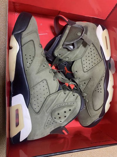 Travis Scott × Nike Air Jordan 6 Retro "Medium Olive"