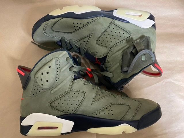 Travis Scott × Nike Air Jordan 6 Retro "Medium Olive"