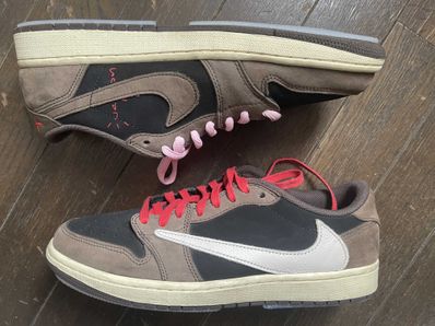 Travis Scott × Nike Air Jordan 1 Low OG SP-T "Black/Dark Mocha"