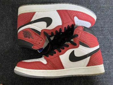 Spiderman × Nike Air Jordan 1 Origin Story "Gym Red/White/Photo Blue/Black"