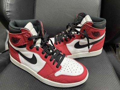 Spiderman × Nike Air Jordan 1 Origin Story "Gym Red/White/Photo Blue/Black"