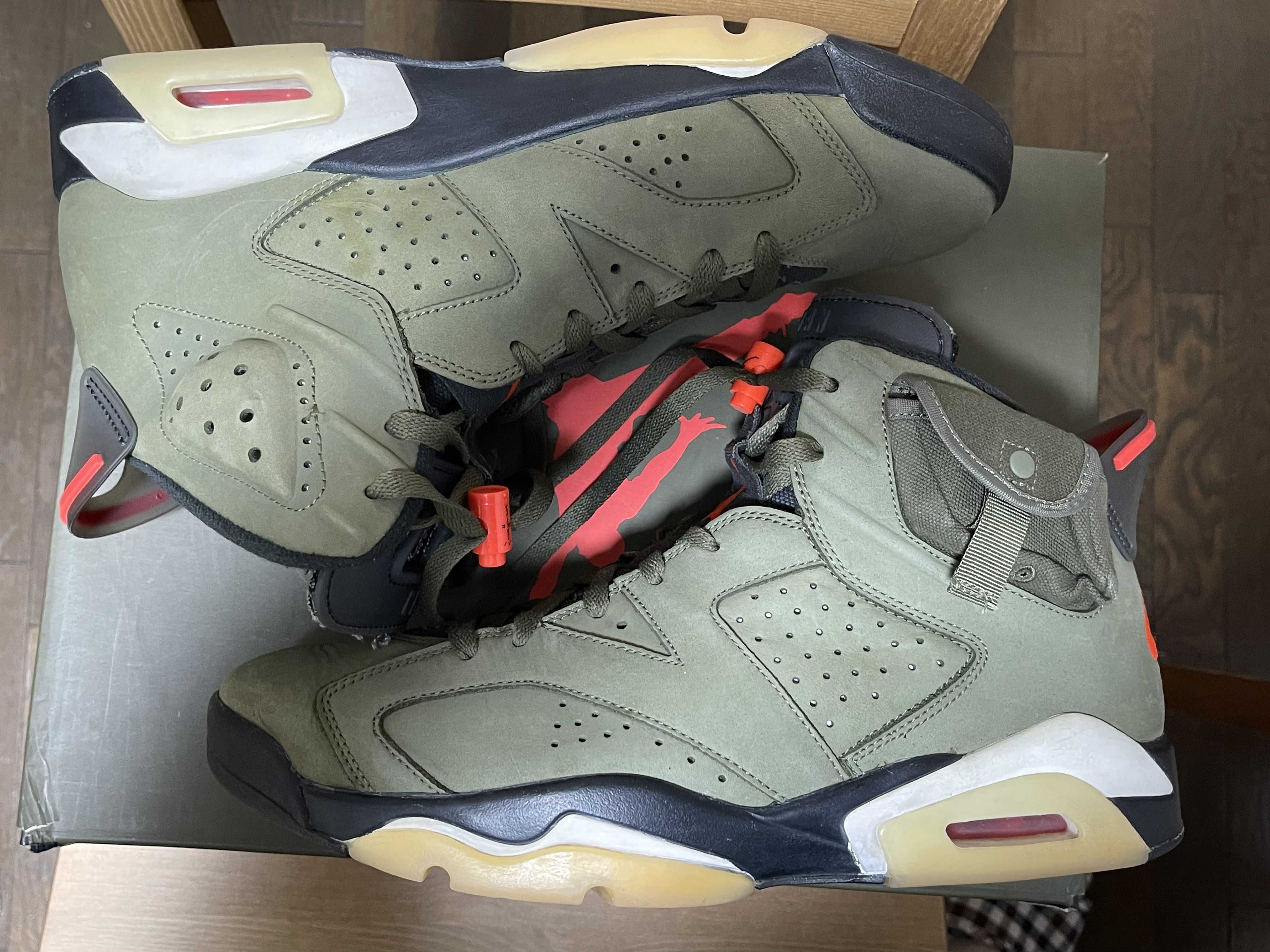 Travis Scott × Nike Air Jordan 6 Retro "Medium Olive"