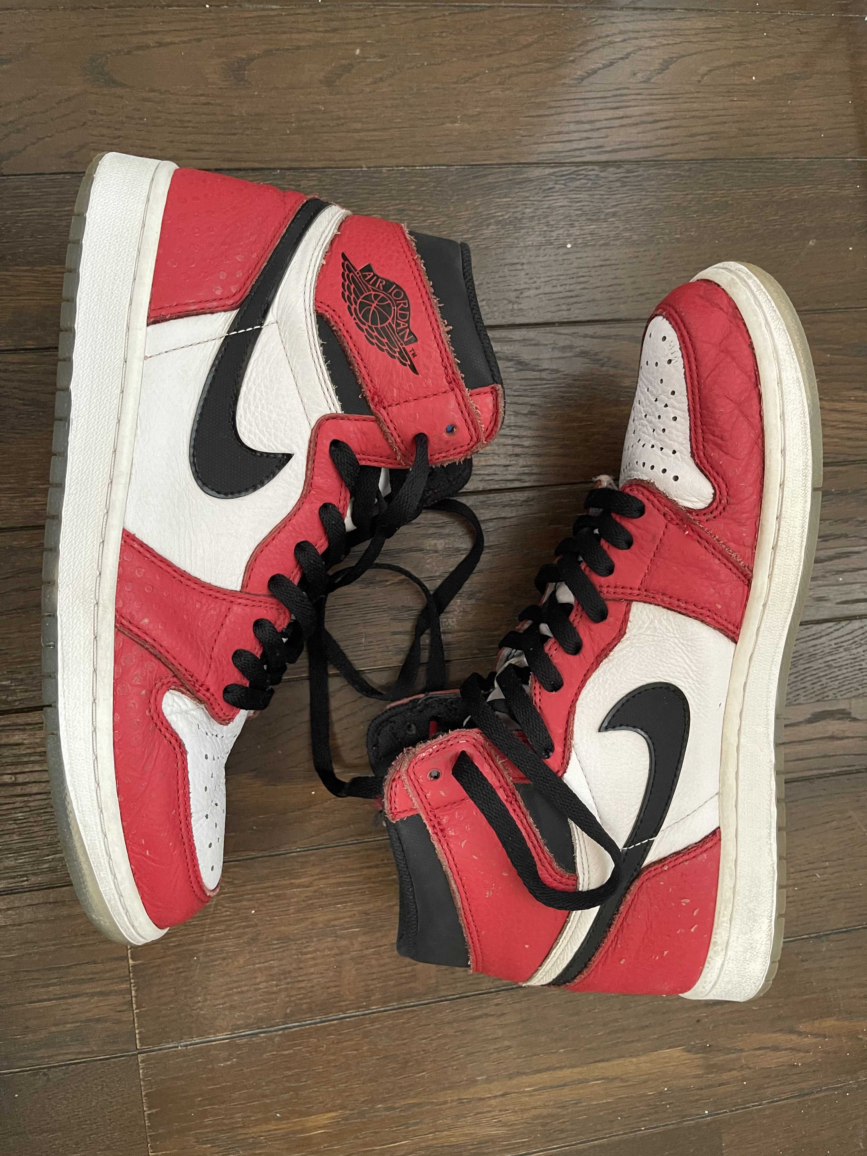 Spiderman × Nike Air Jordan 1 Origin Story "Gym Red/White/Photo Blue/Black"