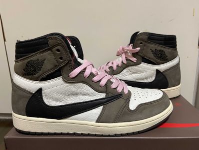 Travis Scott × Nike Air Jordan 1 Retro High OG TS SP "Sail/Dark Mocha"
